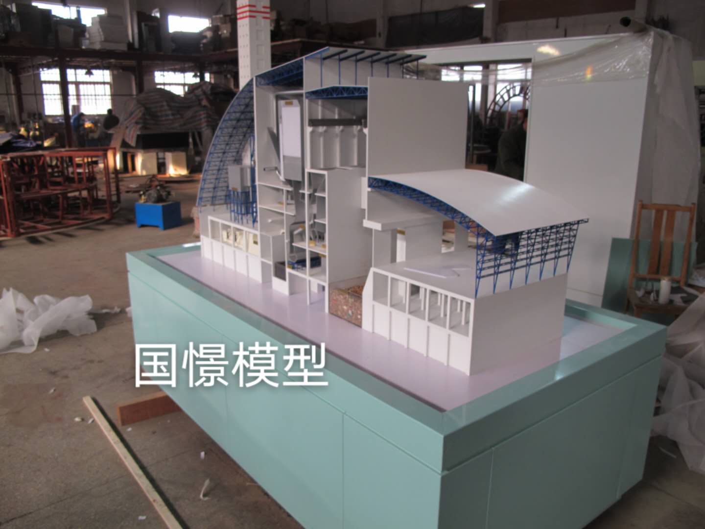 桓台县工业模型