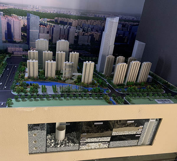 桓台县建筑模型